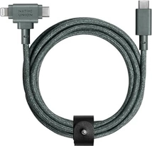 Native Union Belt кабель Duo Slate Green