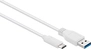 Gembird USB 3.0 AM to Type-C кабель (AM/CM) 0.5m white