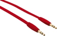 Trust Urban Revolt3.5mm jack flat кабель 0.2m red (20177)