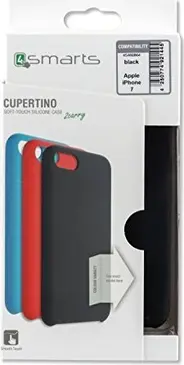 4smarts Cupertino Silicone case for Apple iPhone 7/8 black