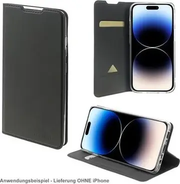 4smarts Urban Lite Flip case for Apple iPhone 15 Pro black