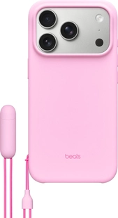 Apple Beats kickstand case with MagSafe для iPhone 17 Pro kieselrosa