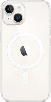 Apple clear case with MagSafe для iPhone 14 transparent