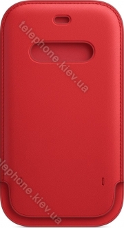 Apple iPhone 12/12 Pro Leather Sleeve with MagSafe (PRODUCT)RED 
