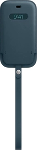 Apple iPhone 12 Mini Leather Sleeve with MagSafe Baltic синий