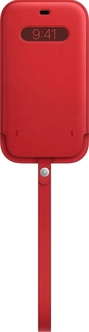 Apple iPhone 12 Pro Max Leather Sleeve with MagSafe (PRODUCT)красный