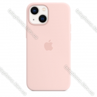 Apple iPhone 13 Mini Silicone Case with MagSafe Chalk Pink 