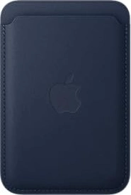 Apple iPhone Feingewebe wallet with MagSafe deep blue