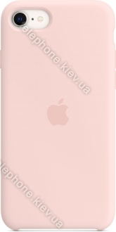 Apple iPhone SE (2022) Silicone Case Chalk Pink 