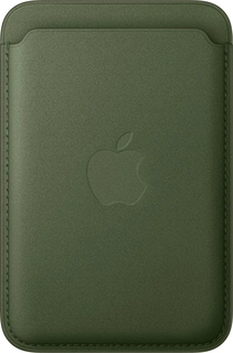 Apple iPhone Feingewebe wallet with MagSafe moss зеленый