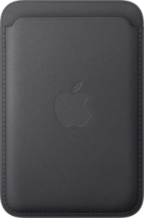 Apple iPhone Feingewebe wallet with MagSafe черный