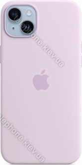 Apple silicone case with MagSafe for iPhone 14 Plus lilac (syringa) 
