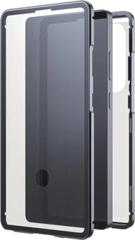 Black Rock 360° glass case для Samsung Galaxy S25 Ultra черный