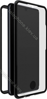 Black Rock 360° glass case for Samsung Galaxy A32 5G transparent/black 