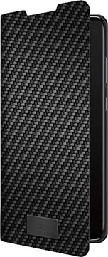 Black Rock Flex carbon Booklet for Samsung Galaxy S20+ black
