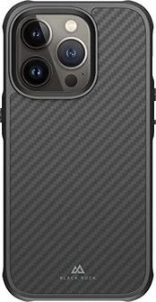 Black Rock Robust case Real carbon для Apple iPhone 14 Pro black
