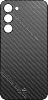Black Rock Ultra Thin Iced case Flex carbon for Samsung Galaxy S23+ black 