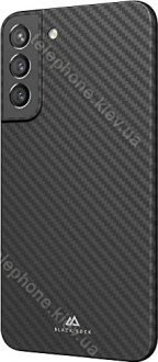 Black Rock Ultra Thin Iced case Flex carbon for Samsung Galaxy S22 black 