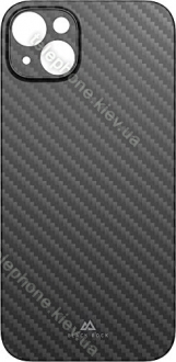 Black Rock Ultra Thin Iced case Flex carbon for Apple iPhone 14 Plus black 