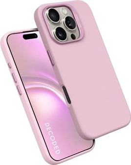 Decoded AntiMicrobial Silicone Back Cover для Apple iPhone 16 Pro Lilac фиолетовый