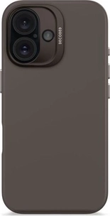 Decoded AntiMicrobial Silicone Back Cover для Apple iPhone 16 Phantom черный