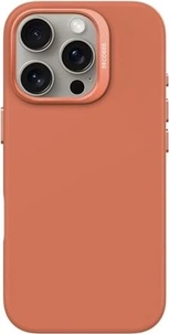 Decoded AntiMicrobial Silicone Back Cover для Apple iPhone 16 Pro sand Stone розовый
