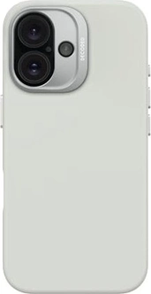 Decoded AntiMicrobial Silicone Back Cover для Apple iPhone 16 Stone серый