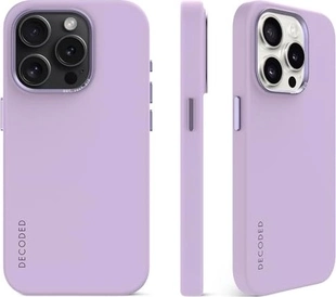 Decoded AntiMicrobial Silicone Back Cover для Apple iPhone 15 Pro Max Lavender