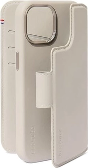 Decoded Leather Detachable wallet MagSafe для Apple iPhone 15 Plus Clay