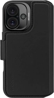 Decoded Leather Detachable wallet case для Apple iPhone 16 черный