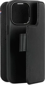 Decoded Leather Detachable wallet MagSafe для Apple iPhone 15 Pro Max черный