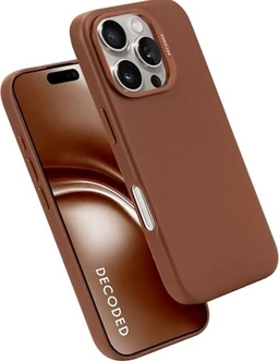 Decoded Leather Back Cover для Apple iPhone 16 Pro Max Tan коричневый