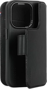 Decoded Leather Detachable wallet MagSafe для Apple iPhone 15 Pro черный