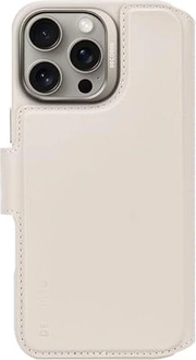Decoded Leather Detachable wallet case для Apple iPhone 16 Pro Max Clay бежевый