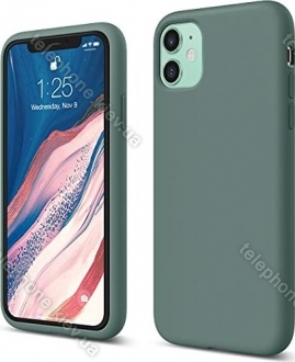 Elago Silicone case for Apple iPhone 11 midnight green 