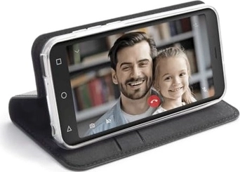 Emporia Book case leather для Smart 3 mini черный