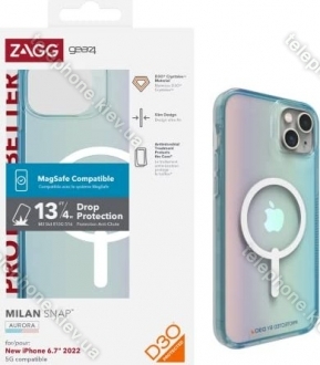 Gear4 Milan Snap for Apple iPhone 14 Plus Aurora 