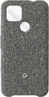 Google fabric Back Cover for pixel 4a 5G Static Gray 