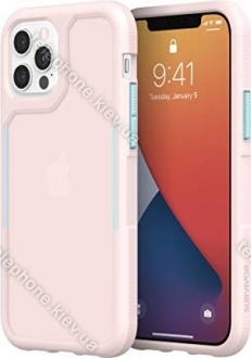 Griffin Survivor Endurance for Apple iPhone 12 Pro Max Cloud Pink/Sky Blue/Cloud Pink 