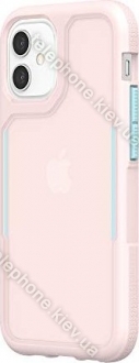 Griffin Survivor Endurance for Apple iPhone 12 mini Cloud Pink/Sky Blue/Cloud Pink 