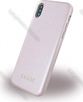 Guess Hard Cover Iridescent for Apple iPhone X rose gold 
