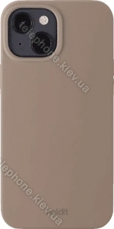Holdit Silicone case for Apple iPhone 14 Mocha Brown 