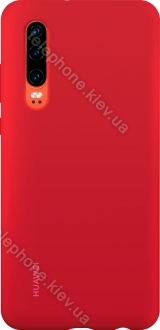 Huawei Silicone car case for P30 red 