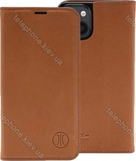 JT Berlin Book case Tegel for Apple iPhone 13 mini Cognac 