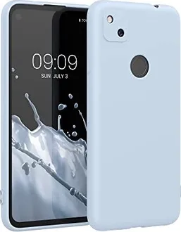 KWMobile mobile phone case для Google Pixel 4a light blue matte