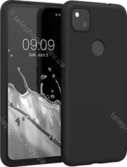 KWMobile mobile phone case for Google Pixel 4a black matte 