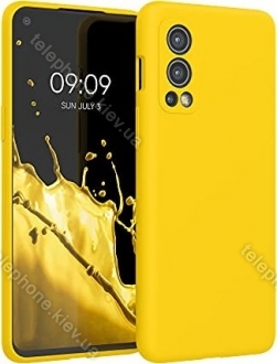 KWMobile mobile phone case for OnePlus Nord 2 5G Vibrant Yellow 