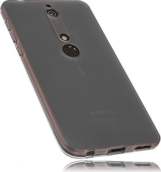 Mumbi TPU sleeve для Nokia 6.1 black/transparent