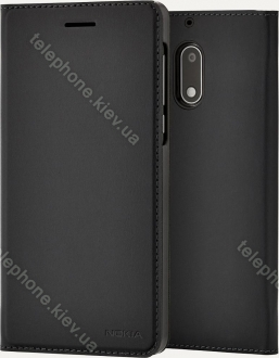 Nokia CP-301 Slim Flip case for Nokia 6 black 