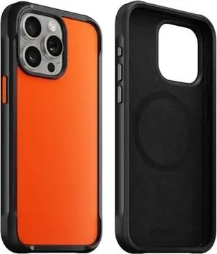 Nomad Rugged case for Apple iPhone 15 Pro Ultra orange